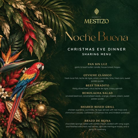 Nochebuena: Christmas Eve at Hammett's Mestizo