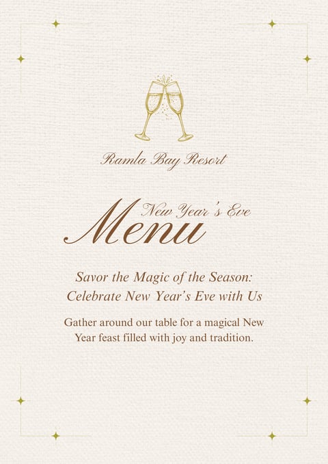 New Year`s Eve Buffet Dinner